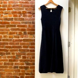 Stretchy merino sweater dress